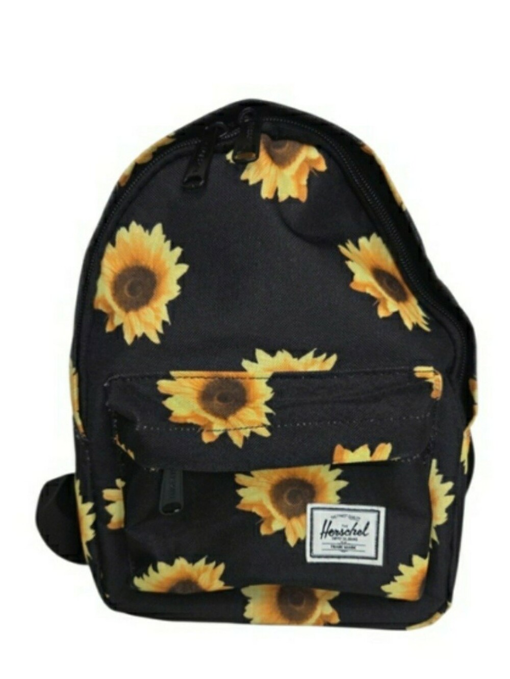 Herschel Supply Company Mini Backpack Sunflower Print NWOT